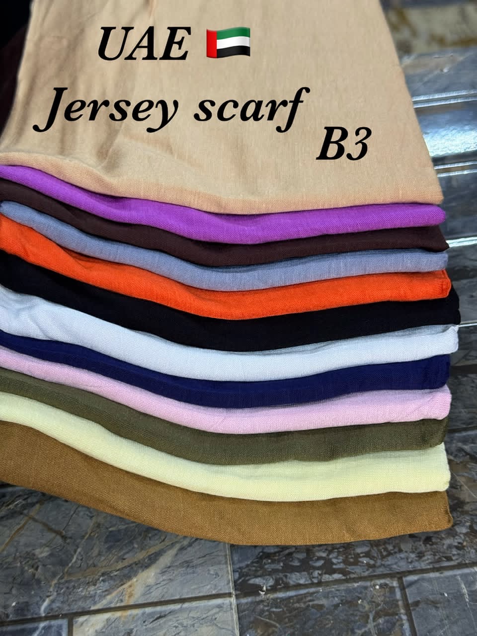Jersey scarf