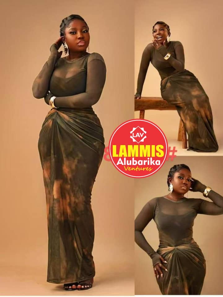 Mesh gown