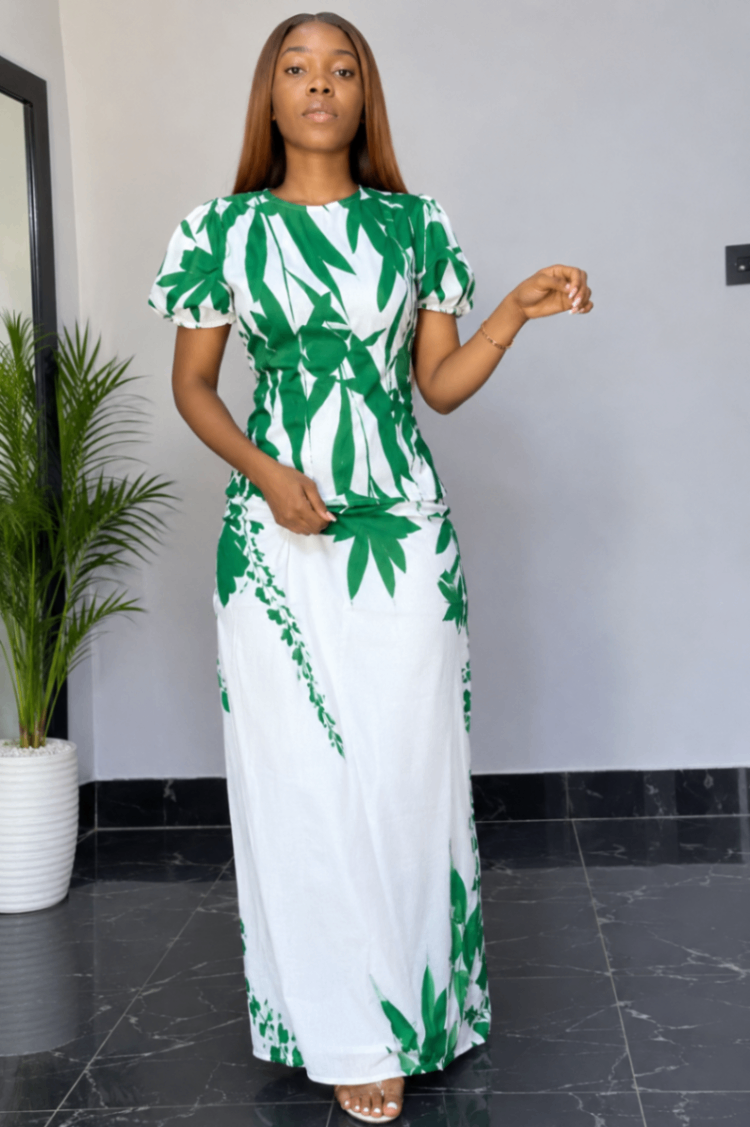 Elegant ladies gown