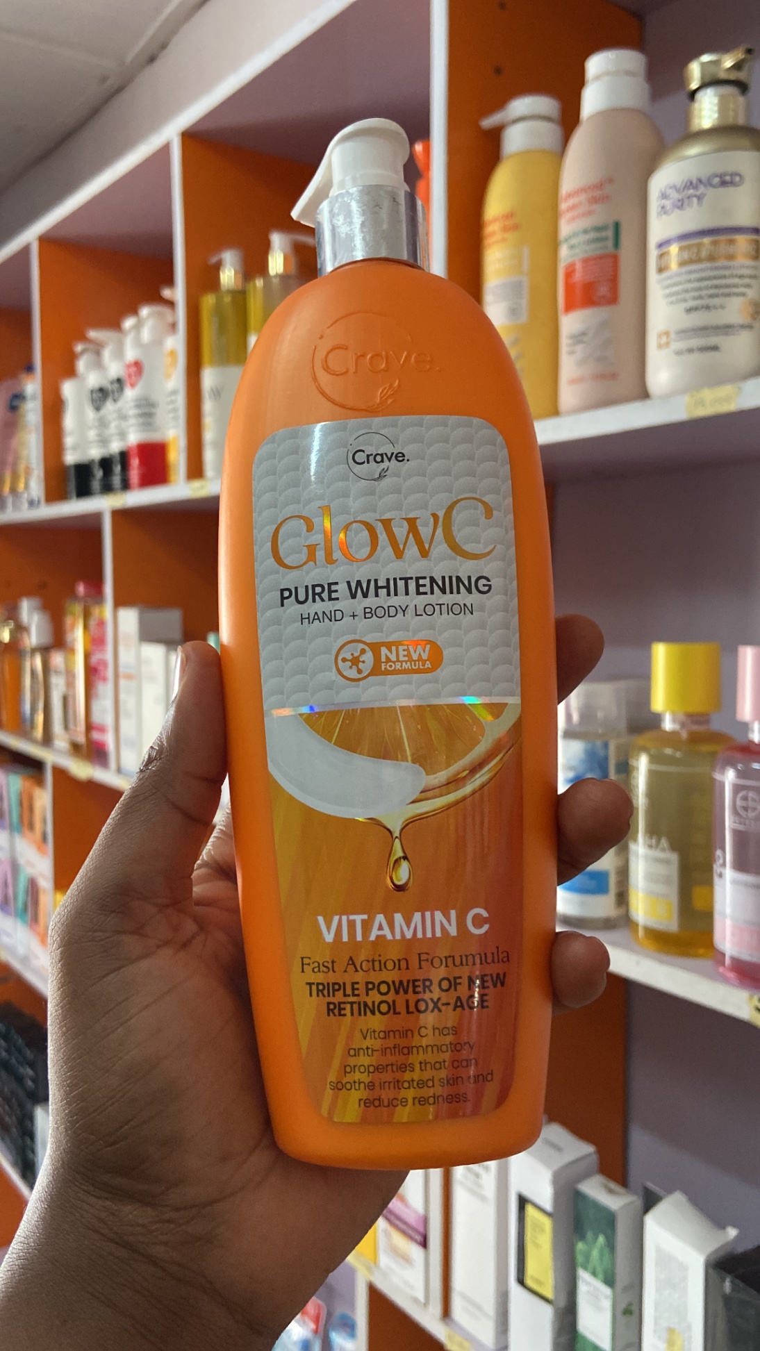 Crave c body lotion