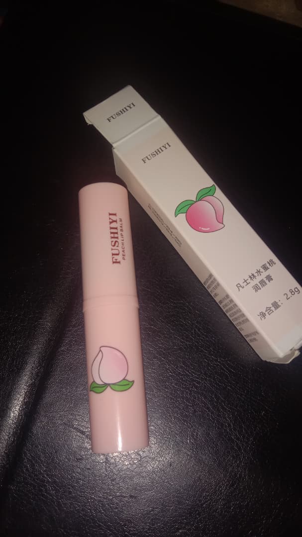 Teeth whitening and fishy lip balm